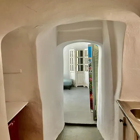 Lava On The Cliff Fira (Santorini)