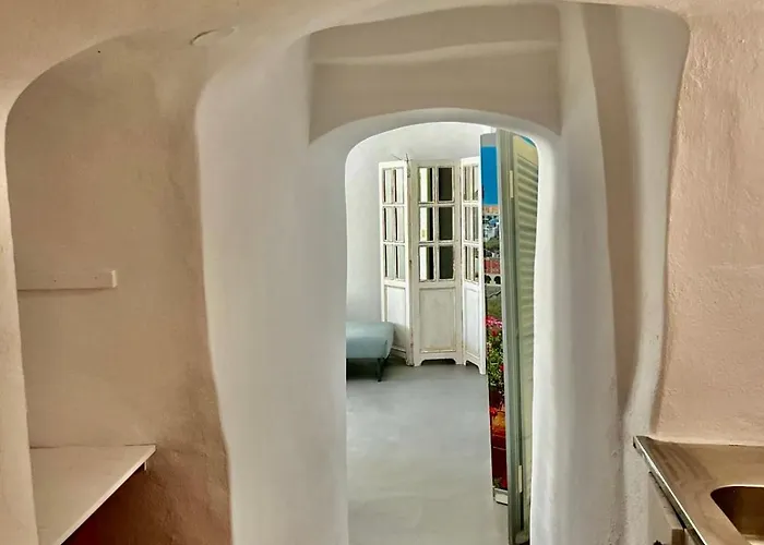 Lava On The Cliff Fira (Santorini)