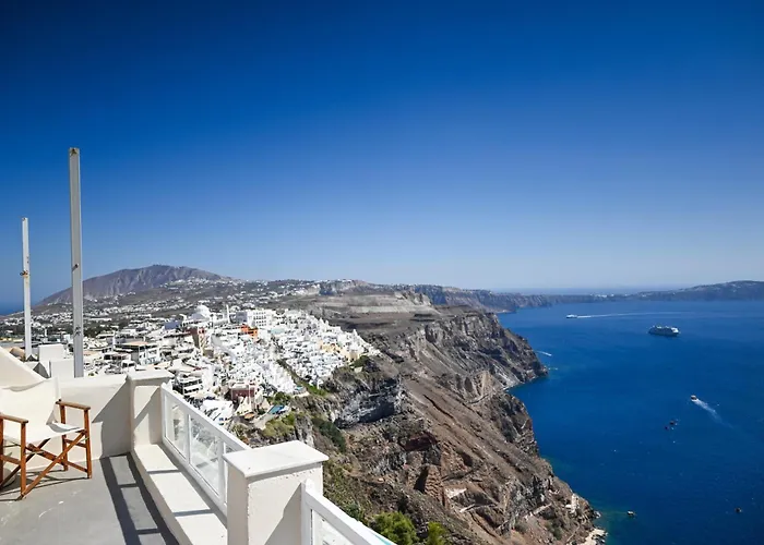 Lava On The Cliff Fira (Santorini)